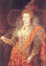 Elizabeth I of England, niece of Mary Boleyn.